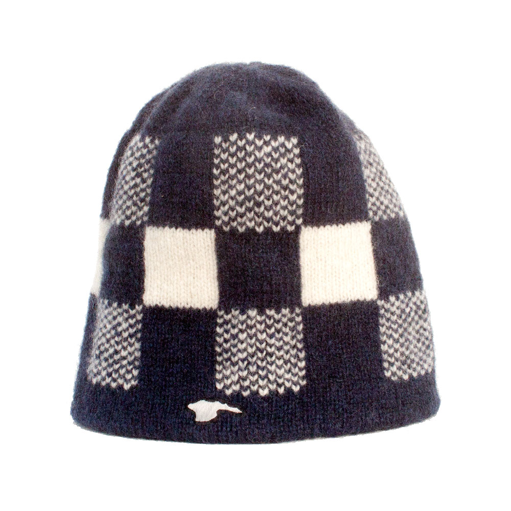 Hue, blå patchwork