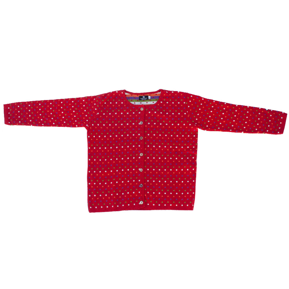 Rød Cardigan