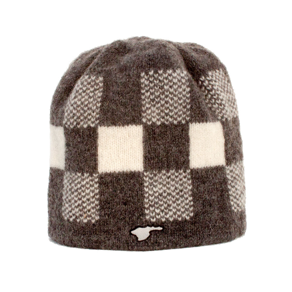 Hue, grå patchwork
